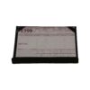 Wooden Office Desk Set with Leather Coating Pack of 5 in Black