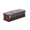 Counter-Friendly Wooden Tea Chest – Perfect Elegant Tea Gift Box