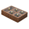 Premium Wooden Tea Box – Gift-Worthy Countertop Tea Organizer