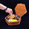 Floral Themed Wooden Tea Chest – Elegant Gift for Tea Lovers