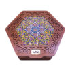 Floral Themed Wooden Tea Chest – Elegant Gift for Tea Lovers