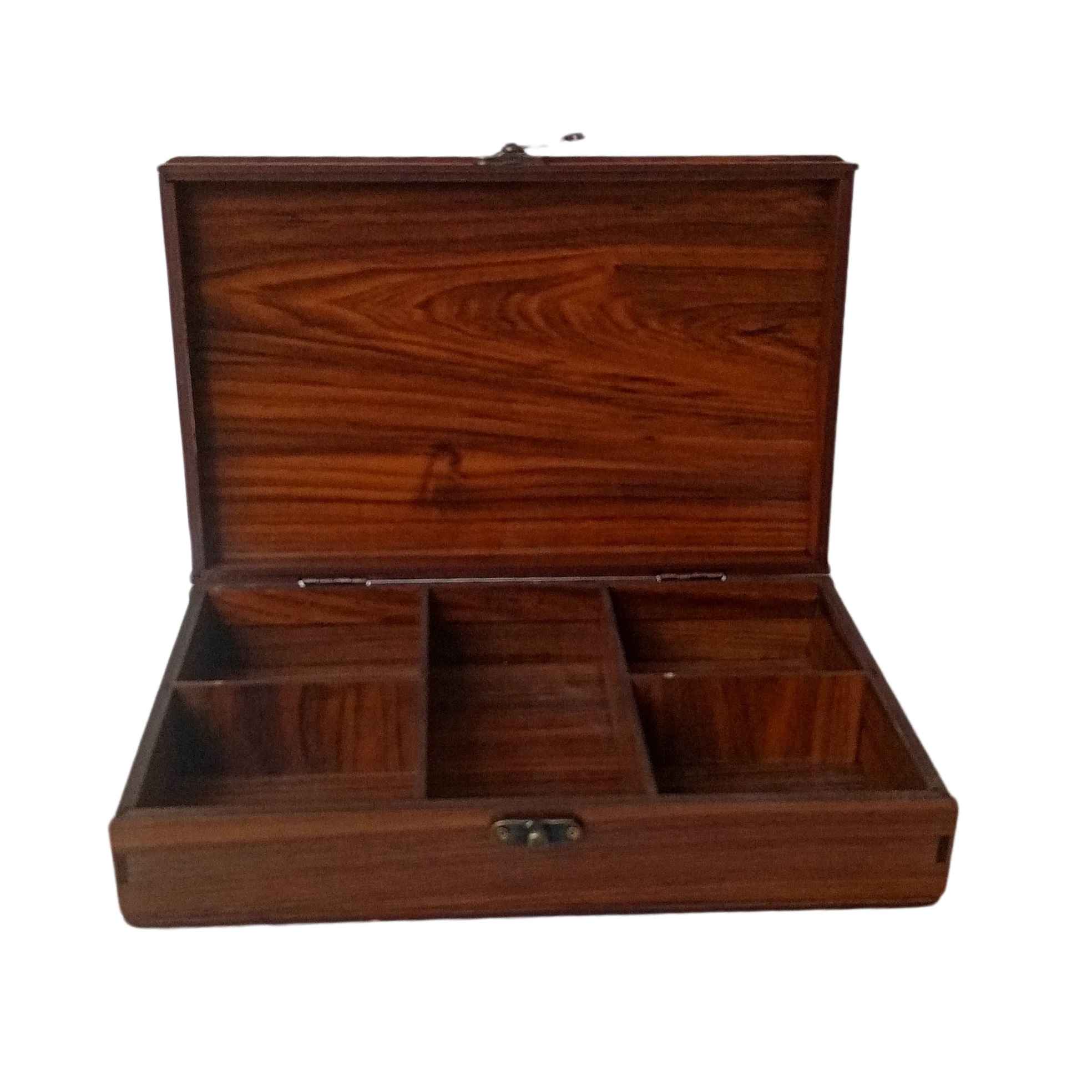 Versatile Wooden Tea Organizer – Stylish Storage for Home & Office Teas