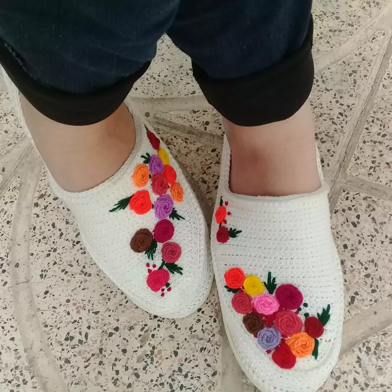 Giveh Shoes – Persian Handcrafted Breathable Footwear Embroidery