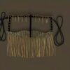 Rhinestone-Studded & Chain Design Burqa Handmaded Traditional Style