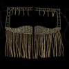 Rhinestone-Studded & Chain Design Burqa Handmaded Traditional Style