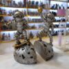 2-Piece Astronaut Figurine Set Book Holder A Unique and Stylish Home Decor Piece