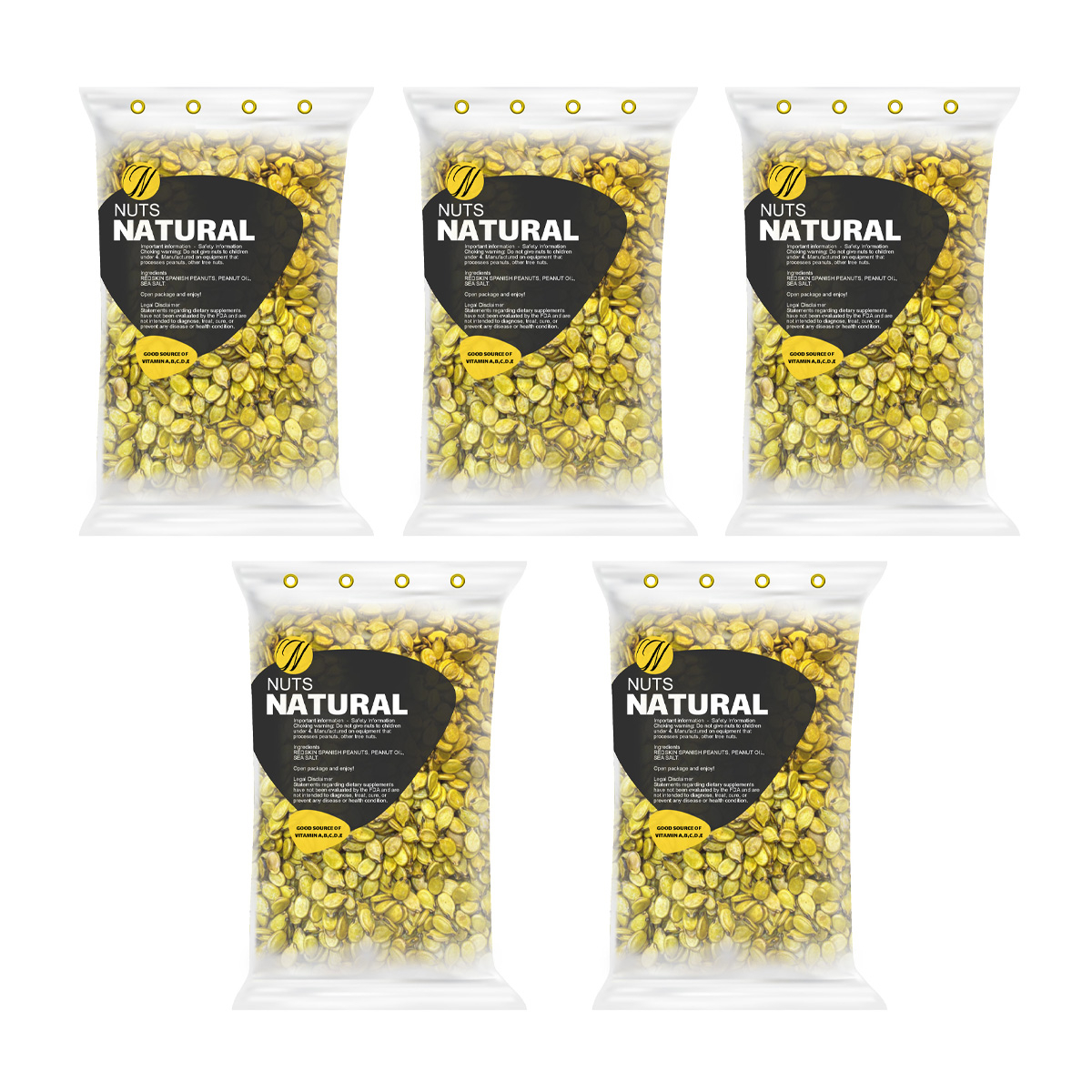 Salty Lemon Flavored Watermelon Seeds – A Tasty and Refreshing Snack 500 gr Natural Brand