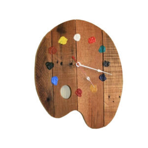 Artist Palette Wall Clock – Inspired by Artistry