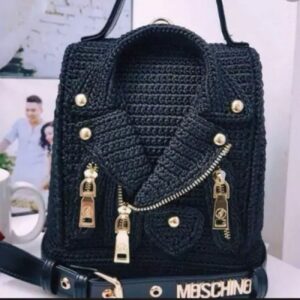 Boho Chic Handmade Crochet Bag Coat Inspired – Unique & Stylish Design
