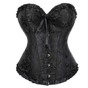 Bustier Corset – Boned Burlesque Basque