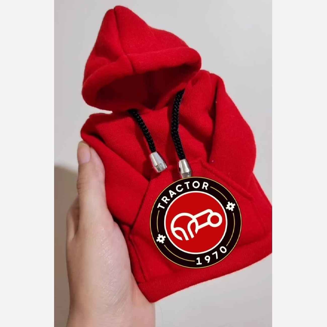 Car Gear Shift Cover – Hoodie Style with Tractor Football Club Design