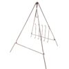 Cauldron Campfire Cooking Tripod - Durable & Adjustable Outdoor Cooking Stand for Campfires and Outdoor Cooking