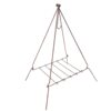 Cauldron Campfire Cooking Tripod - Durable & Adjustable Outdoor Cooking Stand for Campfires and Outdoor Cooking