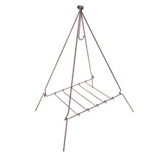 Cauldron Campfire Cooking Tripod – Durable & Adjustable Outdoor Cooking Stand for Campfires and Outdoor Cooking