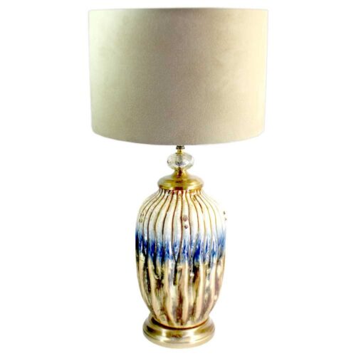 Classic Vase-Shaped Ceramic Table Lamp – Elegant Functional Decor