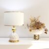 Classic Urn-Shaped Ceramic Table Lamp – Elegant Decorative Lighting