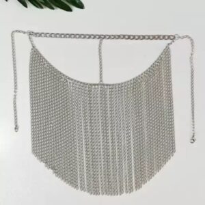 Chain Design Burqa Modern and Traditional Combination Style