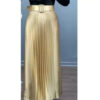Chic Satin Pleated Skirt – Elegant, Stylish, and Versatile for Every Occasion