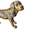 Decorative Brass Dog Figurine - Elegant Decorative Sculpture
