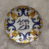 Decorative Glass Wall Plate - Perfect Gift for Every Occasion with Vitreous Art & Calligraphy Design