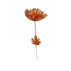 Decorative Copper Flower – Symbolism, Beauty, and Cultural Floral Art for Home Decor (x3)