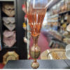 Decorative Copper Flower with Wheat Design – Symbolism and Floral Art for Home Decor (x6)