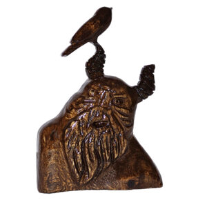 Decorative Wooden Bird Figurine – Handcrafted Suitable for Gift & Decor