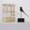 Decorative Wooden Bird Figurine - the Perfect Touch for Rustic and Modern Space