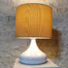 Elegant White Minimalist Table Lamp Simple, Stylish, and Beautiful Lighting for Any Space