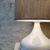 Elegant White Minimalist Table Lamp Simple, Stylish, and Beautiful Lighting for Any Space