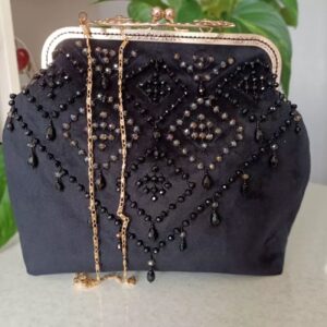 Hand Bead Embroidered Bag in Beauiful and Elegant Design