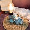 Blue Elephant-Shaped Artistic Desk Lamp – Creative Workspace Lighting