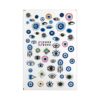 Evil Eye Nail Stickers Fashionable Designs for Strength, Protection, and Style