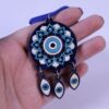 Evil Eye and Dreamcatcher Keychain – Handcrafted for Good Luck and Positive Energy