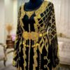 Exquisite Kurdish Jewel Embroidered Dress – Harmonious Fusion of Tradition and Elegance