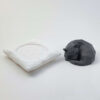 Geometric Sleeping Black Cat Cubism Figurine - Modern Art for Cat Lovers
