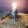 Unique Elephant-Shaped Ceramic Table Lamp – Artistic Sculptural Decor