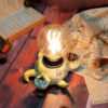 Handcrafted Ceramic Turtle Table Lamp – Artistic Sculptural Decor