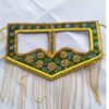 Handcrafted Decorative Mask with Intricate Embroidery 4 Different Designs in 1 pack