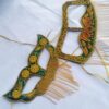 Handcrafted Decorative Mask with Intricate Embroidery 4 Different Designs in 1 pack