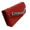 Hand Beaded Clutch Bag in Red Color - A Touch of Luxury & Beauty