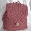 Handmade Crochet Bag – in Peach Color Functional & Fashionable Design