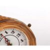Handmade Wooden Desk Clock - Modern Wristwatch Silhouette