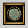 Marquetry Wall Frame A Stunning Tribute to Abolfazl Al-Abbas in Traditional Iranian Craftsmanship