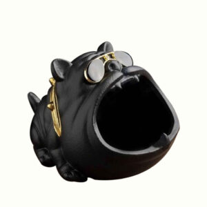 Novelty Ashtray – Perfect Gifts for Smoker with Open-Mouth Dog Design