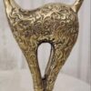 Pair of Bronze Cat Sculptures Elegant Design A Timeless Masterpiece of Art