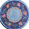 Intricate Floral Persian Wooden Coasters 6-Pack – Unique Touch for Your Table