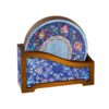 Intricate Floral Persian Wooden Coasters 6-Pack – Unique Touch for Your Table