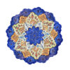 Persian Minakari Decorative Copper Wall Plate - A Hand-Painted Masterpiece