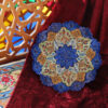 Persian Minakari Decorative Copper Wall Plate - A Hand-Painted Masterpiece